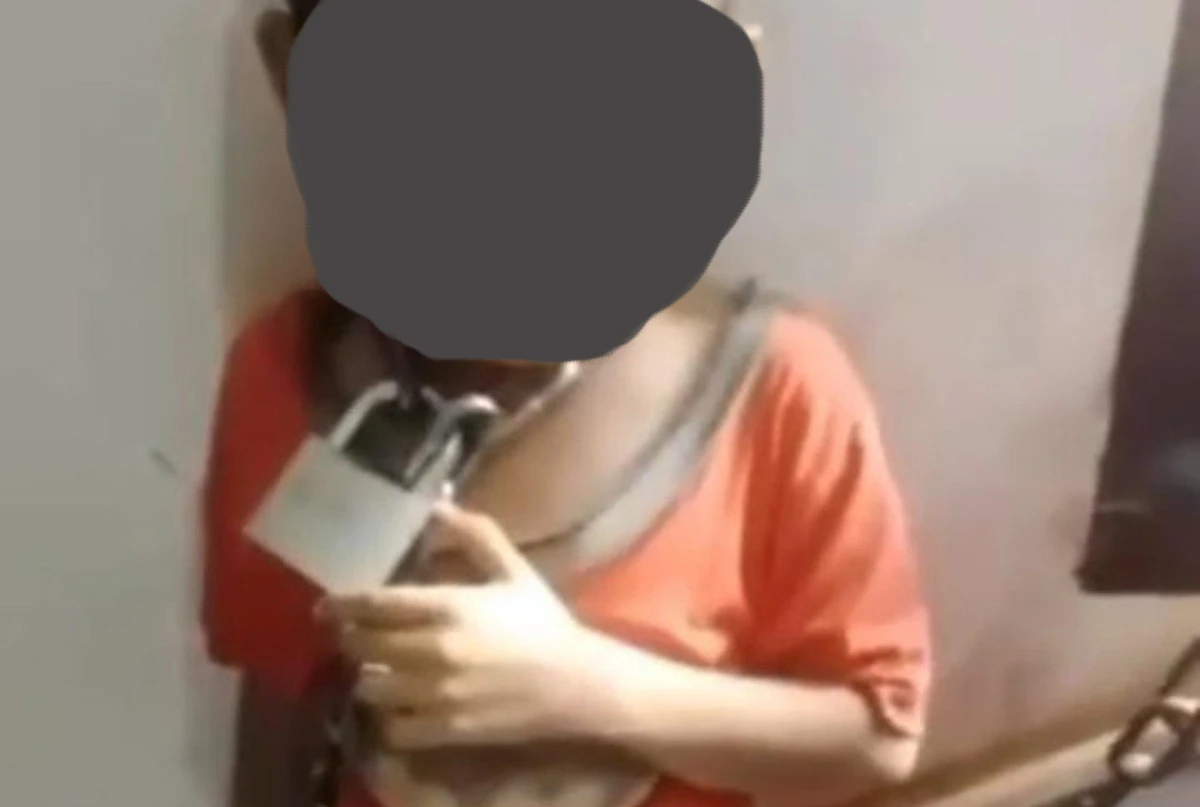 Viral Anak di Banyuasin Dirantai Ayah Kandung, Astaga
