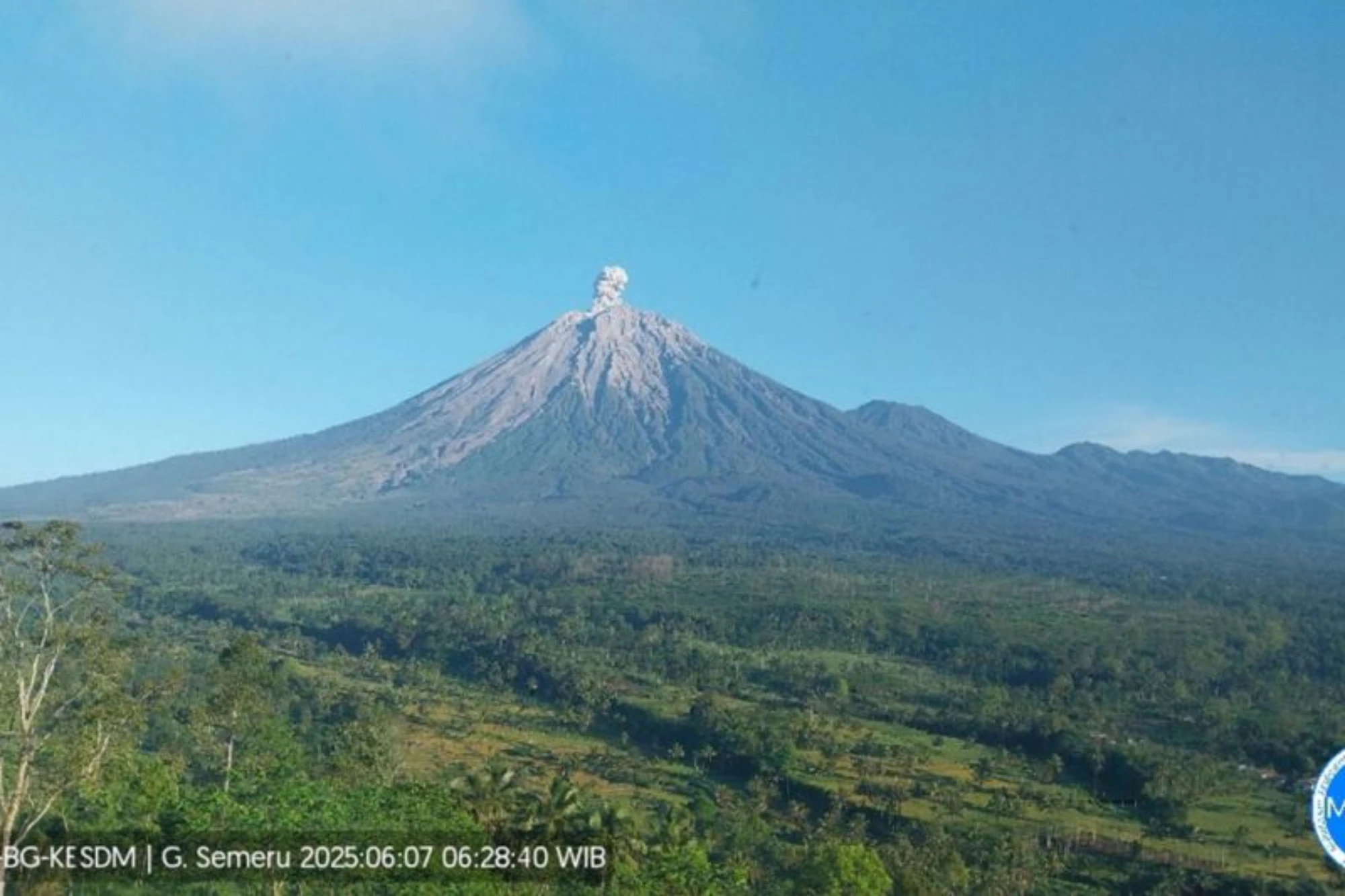Gunung Semeru 5 Kali Erupsi, Tinggi Letusan hingga 900 Meter di Atas Puncak