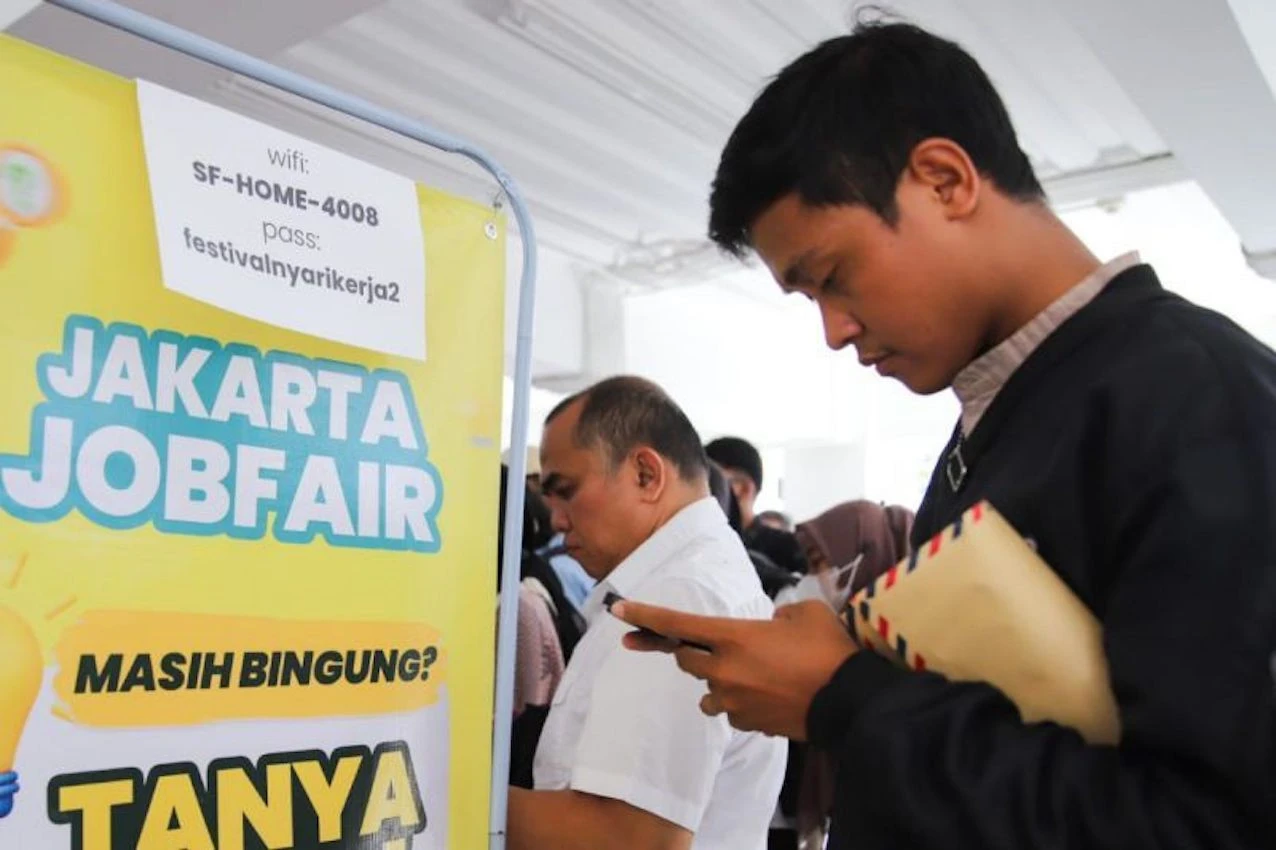 Pencari Kerja Padati Job Fair Jakarta 2025, Ada 12 Ribu Lowongan Pekerjaan Tersedia