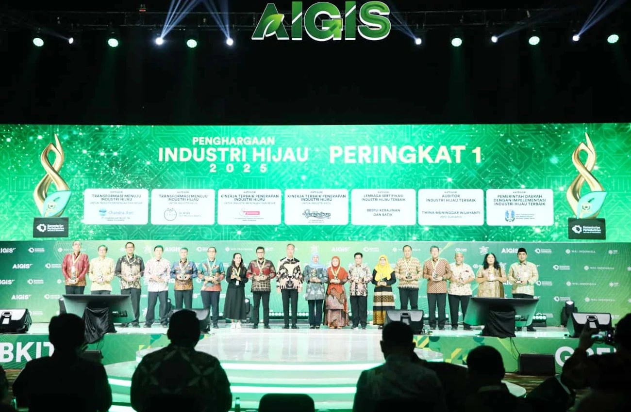 Pemprov Jateng Raih Penghargaan Pemda dengan Implementasi Industri Hijau Terbaik