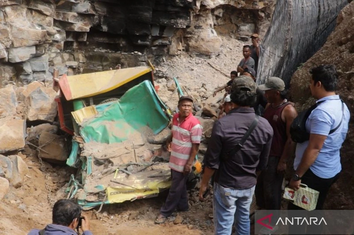 Longsor di Area Tambang Galian C Menewaskan 1 Pekerja, Polres Jepara Lakukan Penyelidikan