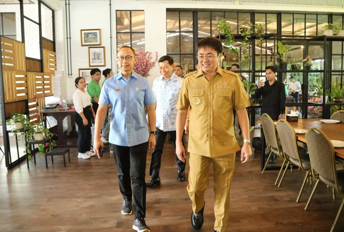 Bantu Pemda Atasi Sampah, Waka MPR Eddy Temui Wagub Sulut dan Wali Kota Manado