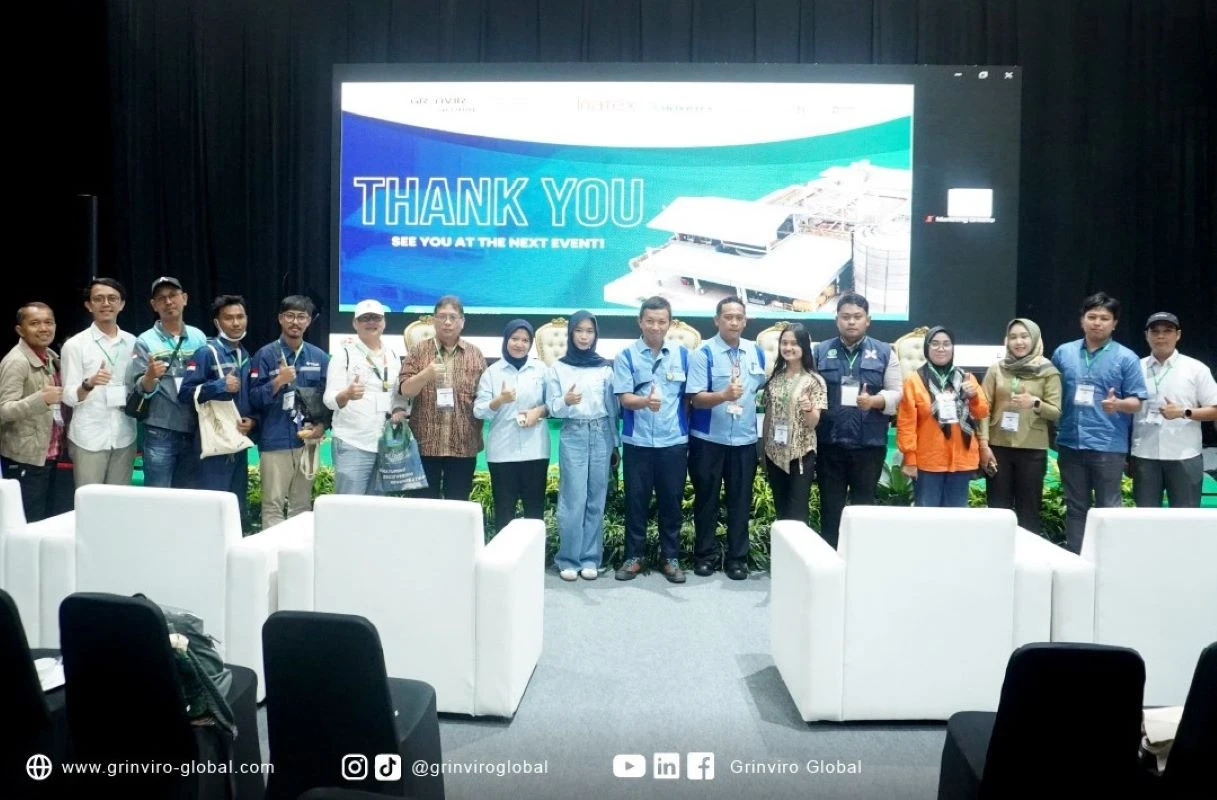 Grinviro Hadirkan Solusi Pengolahan Air Limbah Industri Berkelanjutan di Inatex 2025