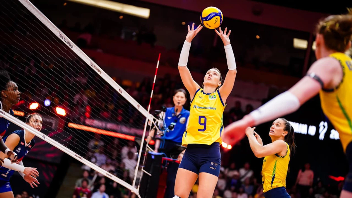Hantam Prancis, Brasil Ketemu Italia di Semifinal Kejuaraan Dunia Voli Putri 2025
