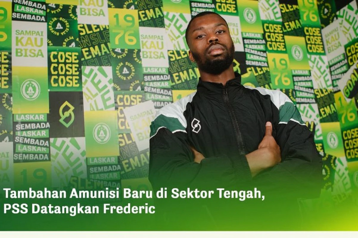Resmi di PSS Sleman, Frederic Injai Ungkap Hal yang Tidak Terduga