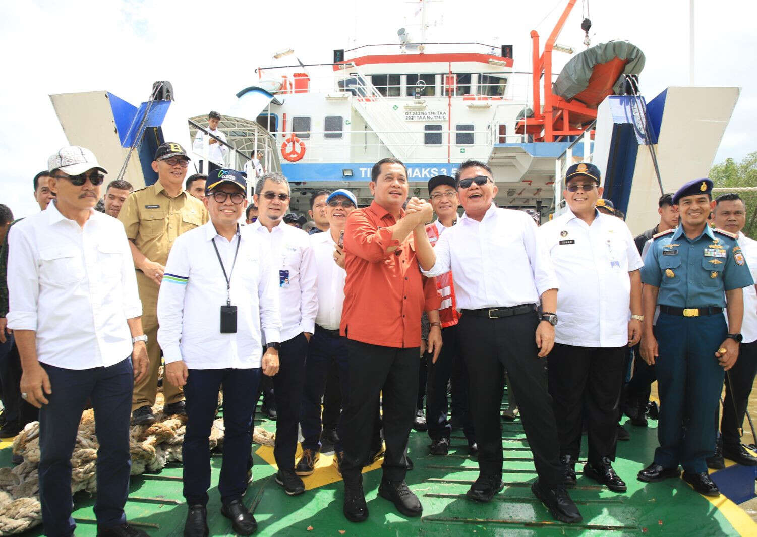 Jawab Kebutuhan Masyarakat, Gubernur Herman Deru Resmikan Operasional KMP Puteri Leanpuri