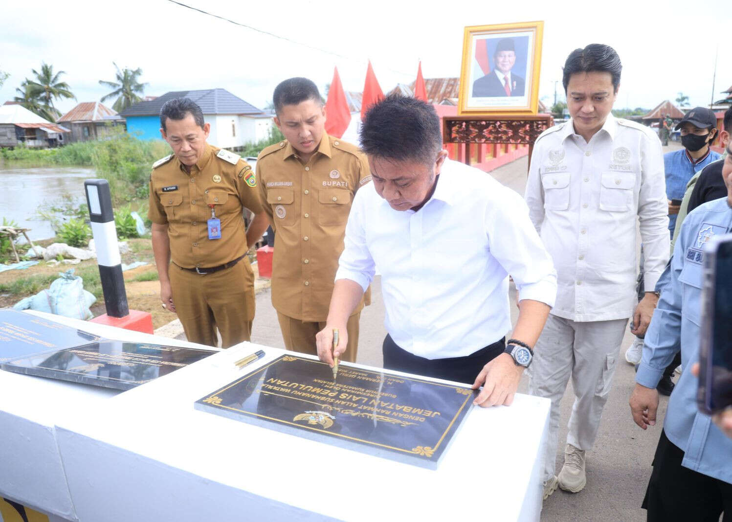 Ini Pesan Penting Gubernur Herman Deru saat Silaturahmi dengan Warga Babatan Saudagar