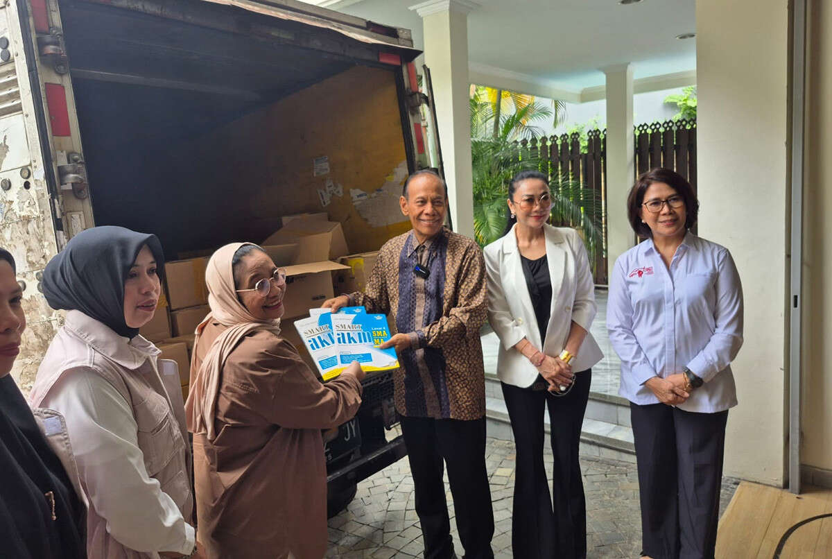 Yayasan GSN Terima Bantuan 10.000 Buku Bacaan dari Ganeca Group