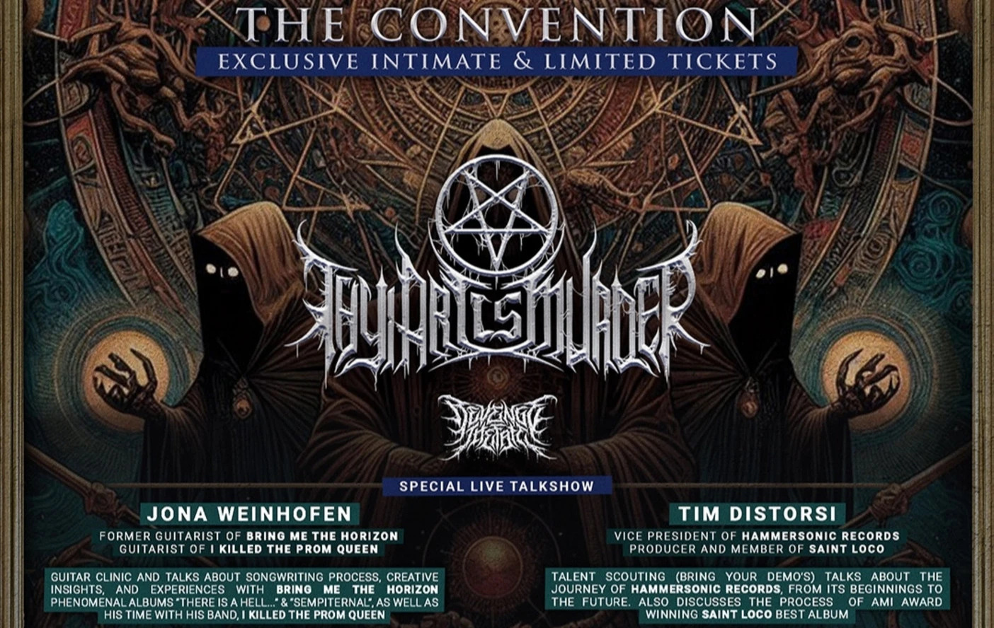 The Hammersonic Convention Digelar Hari Ini, Thy Art Is Murder Siap Beraksi
