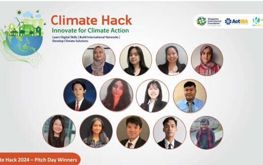 3 Tim Lintas Negara Menangi Climate Hack 2024