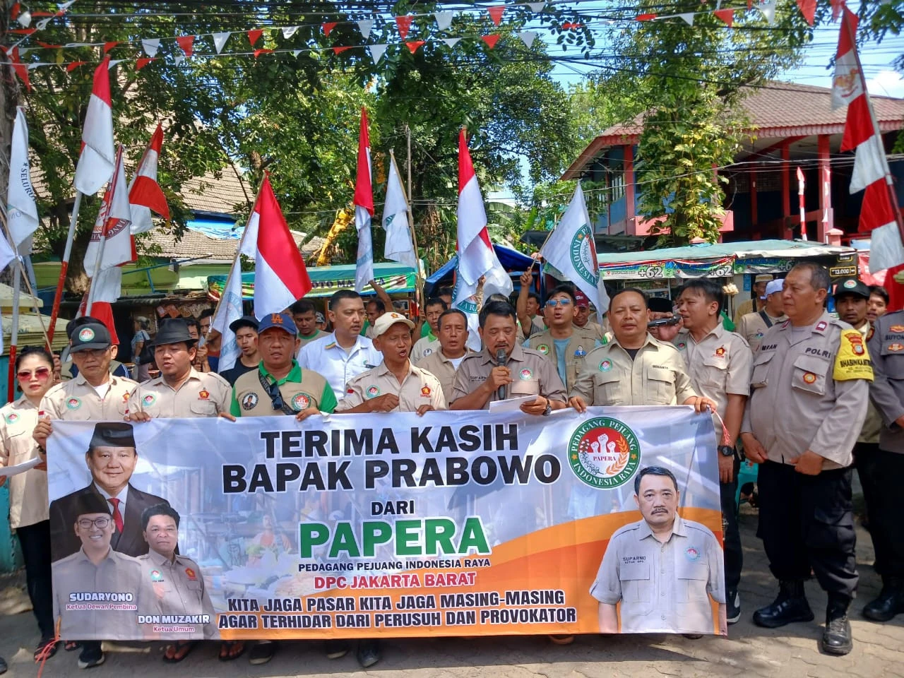 Papera Minta Pedagang dan Warga Perketat Keamanan Antisipasi Provokasi