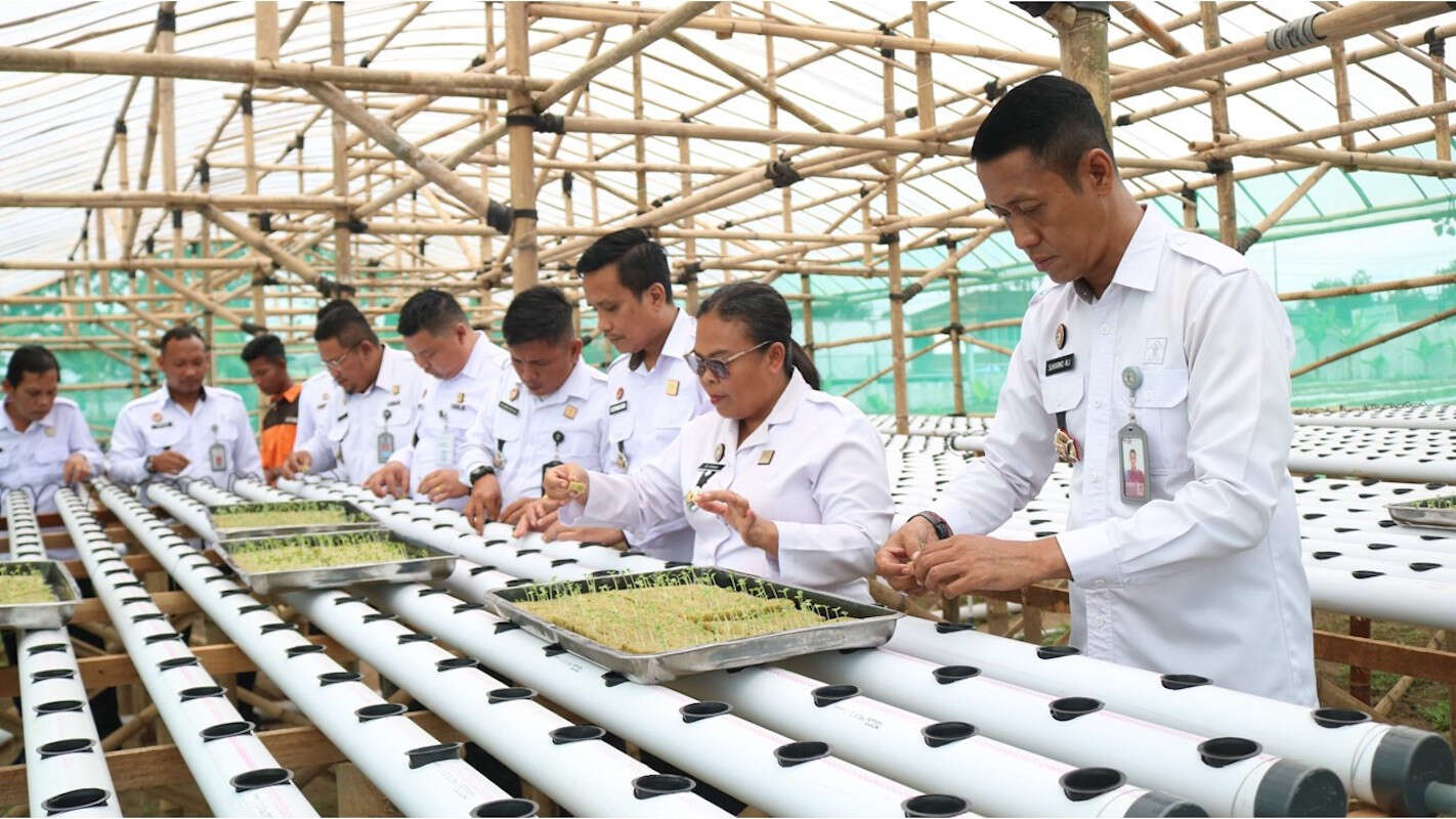 Lapas Pematang Siantar Resmikan Green House Demi Program Ketahanan Pangan