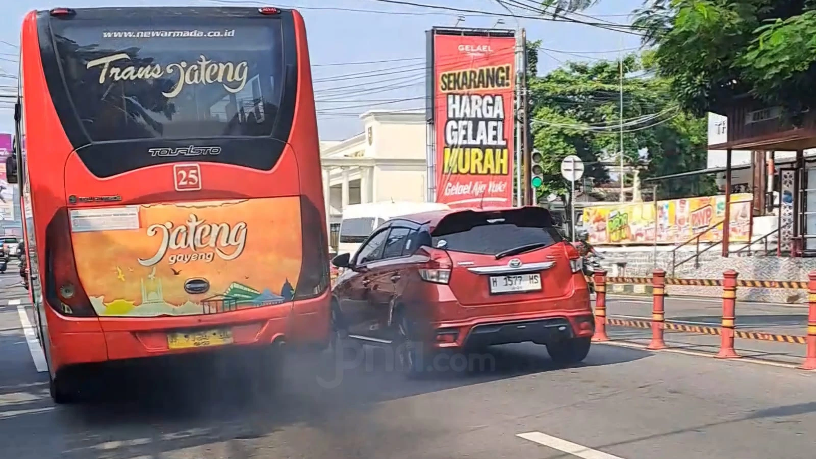 Duh, Knalpot Armada Trans Jateng Keluarkan Asap Hitam, Kadishub Arief Djatmiko Bilang Begini