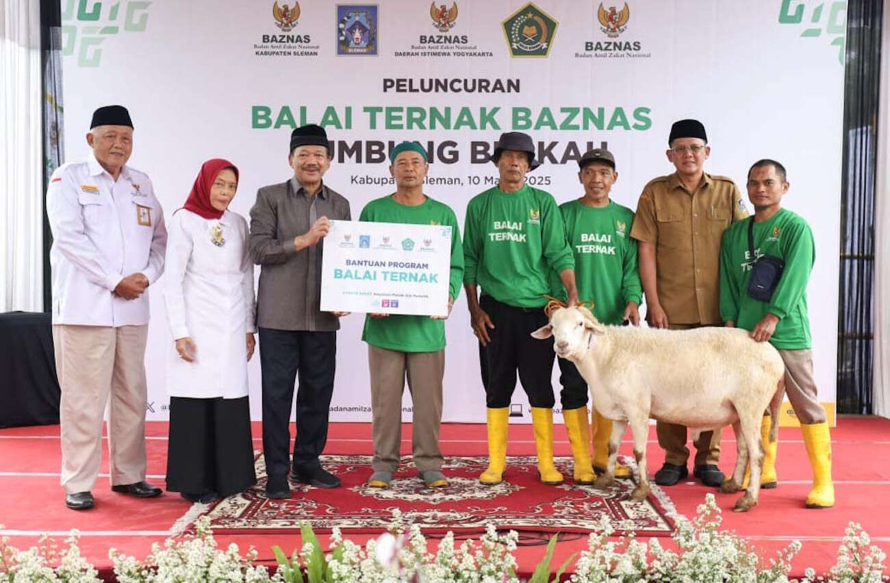 Balai Ternak BAZNAS Berdayakan Peternak Mustahik di Sleman