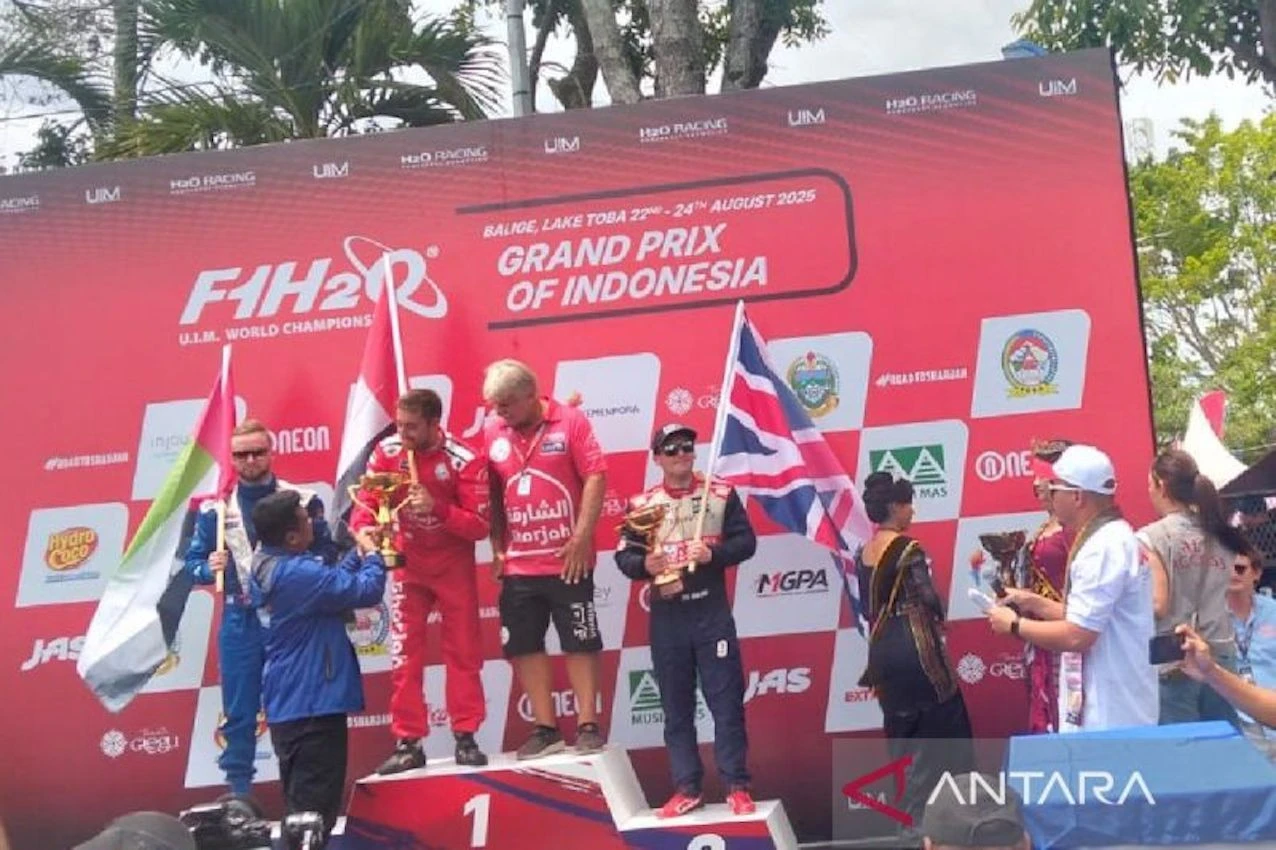 Puji Kesuksesan Kejuaraan Dunia F1 Powerboat 2025, Gubernur Sumut: Ajang Luar Biasa Bagi Danau Toba
