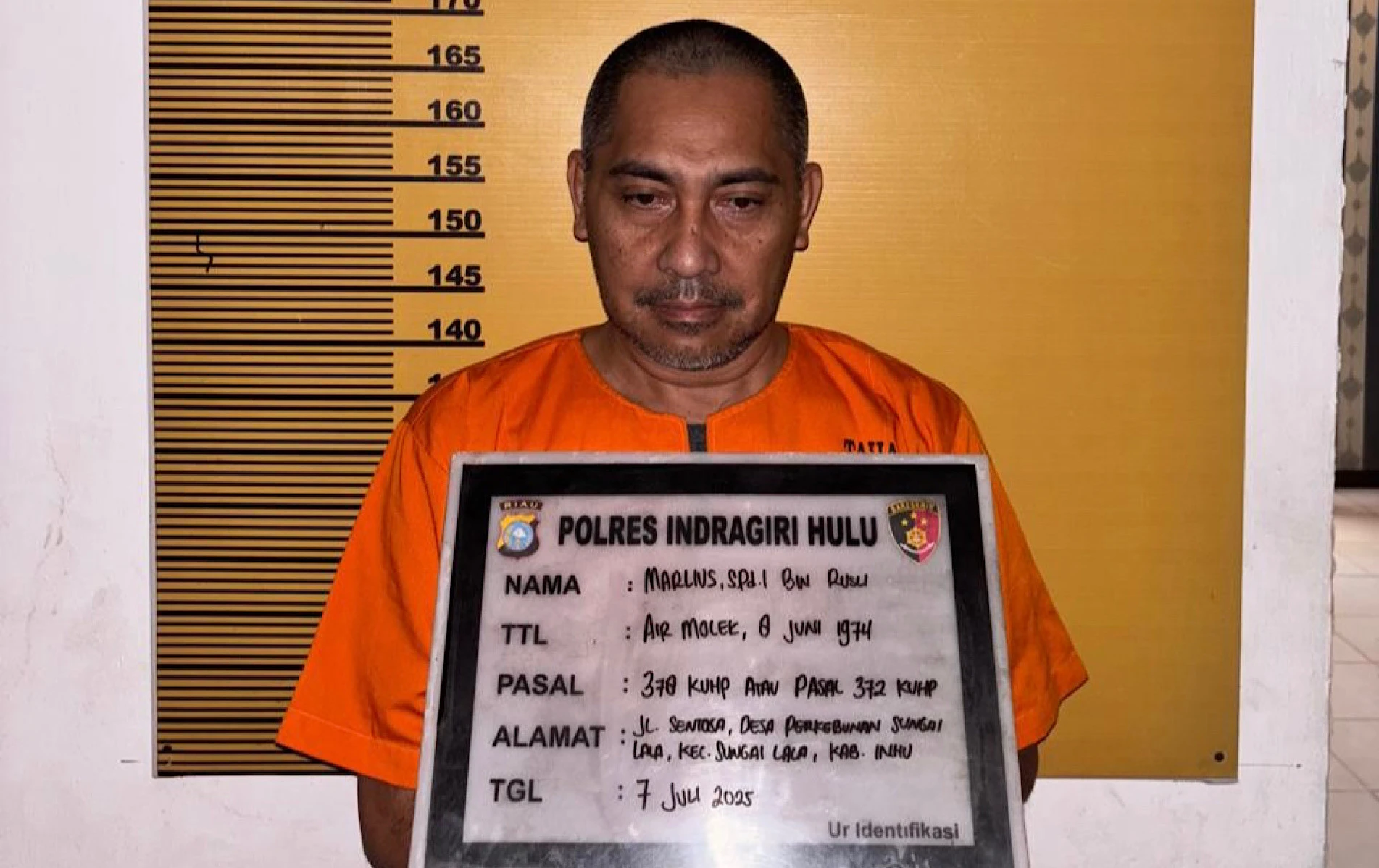 Tipu Petani Rp550 Juta, Eks Anggota DPRD Inhu Ditangkap Polisi, Begini Modusnya   