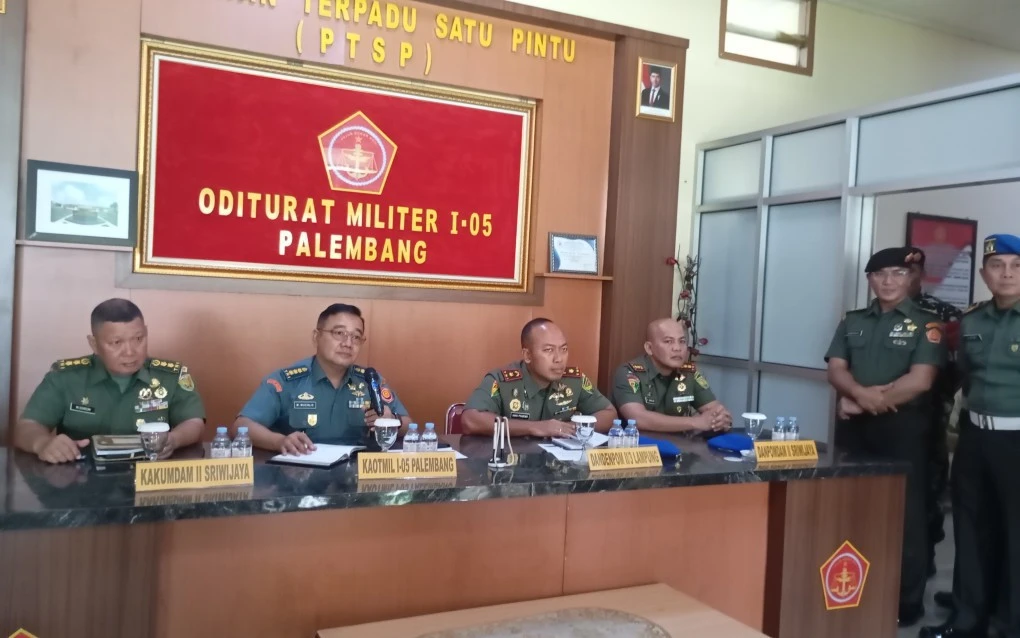 Denpom TNI Kantongi Bukti Transfer Uang Setoran Judi Sabung Ayam di Lampung