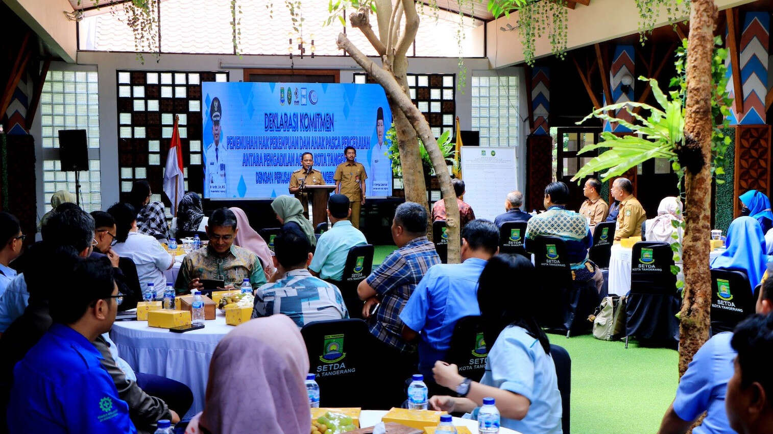 30 Perusahaan di Kota Tangerang Deklarasi Komitmen Penuhi Hak Perempuan & Anak Pascaperceraian