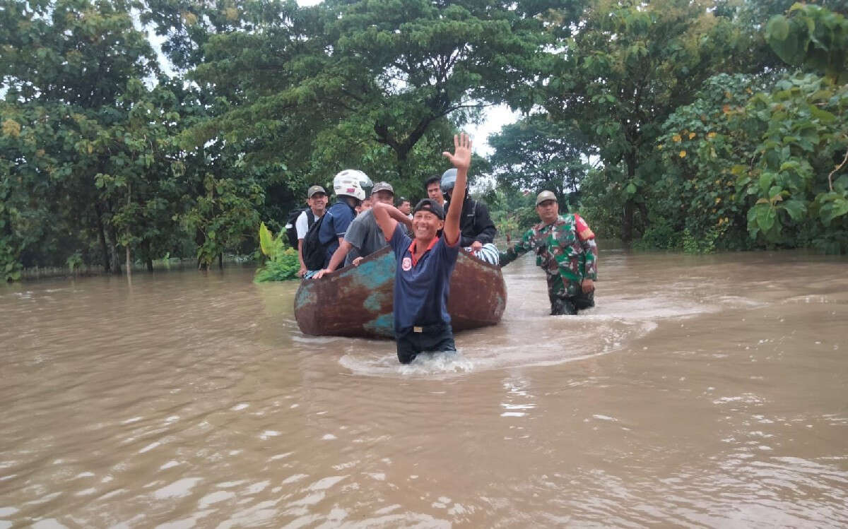 6 Kecamatan di Sragen Dilanda Banjir Imbas Hujan Deras