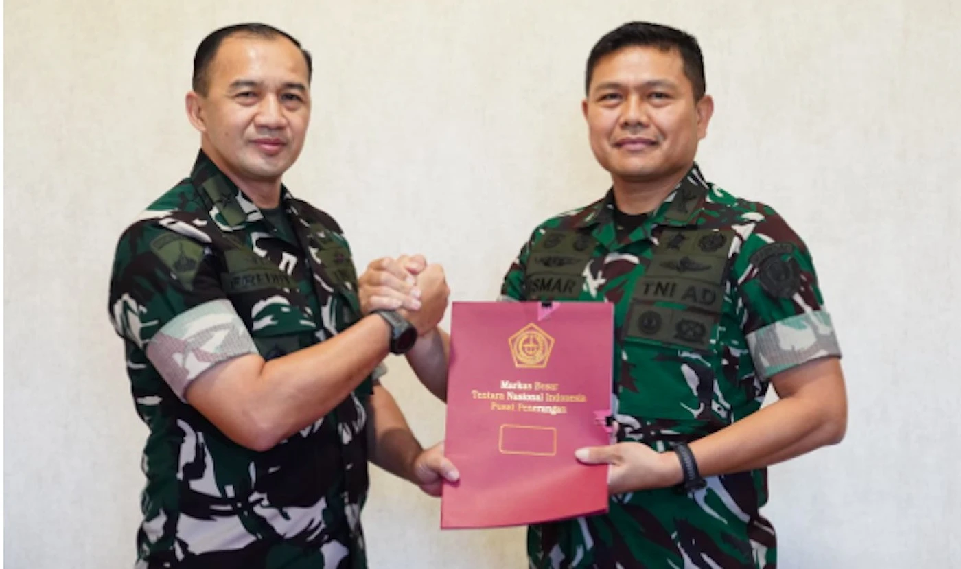 Kolonel Arh Osmar Silalahi Resmi Menjabat Wakil Kapuspen TNI
