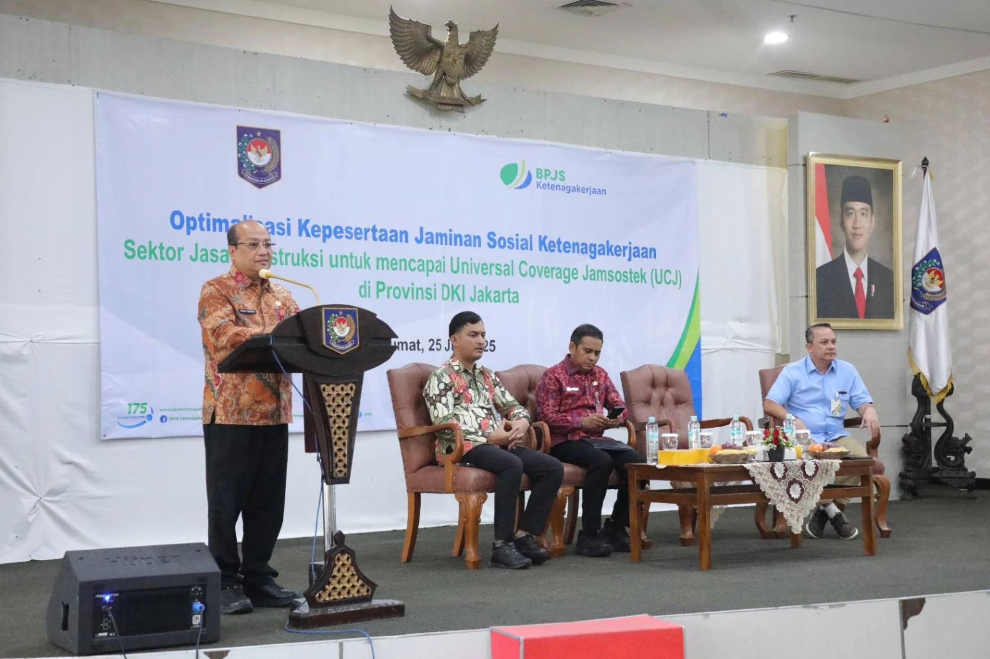 Ditjen Bina Keuda dan BPJS Ketenagakerjaan Percepat Capaian UCJ