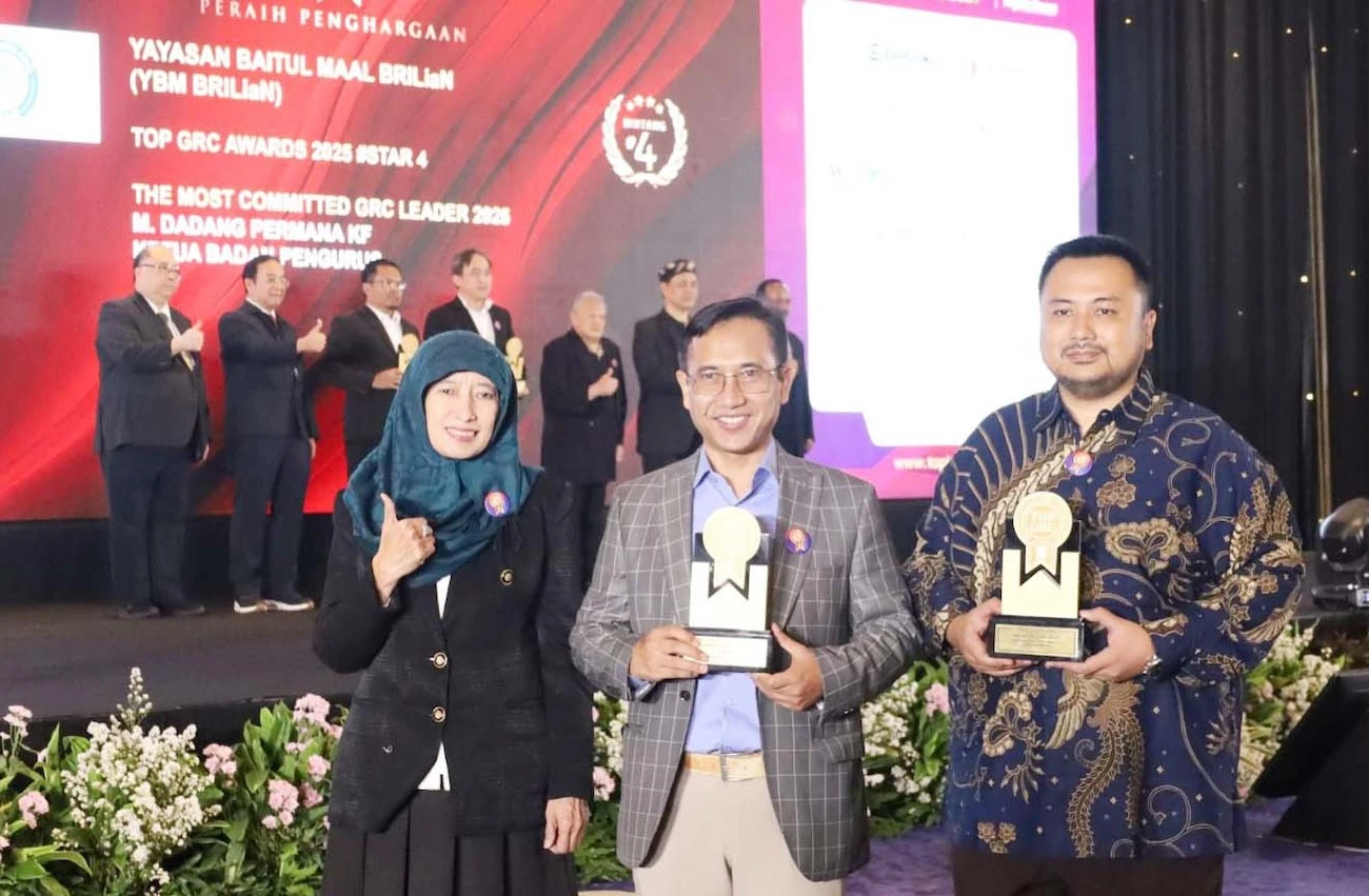 BAZNAS Raih Dua Penghargaan di TOP GRC Awards 2025