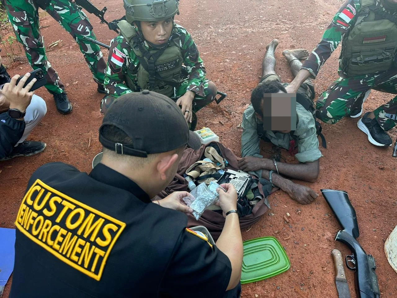 Bergerak di Perbatasan RI-PNG, Tim Gabungan Gagalkan Penyelundupan Ganja dan Kokain