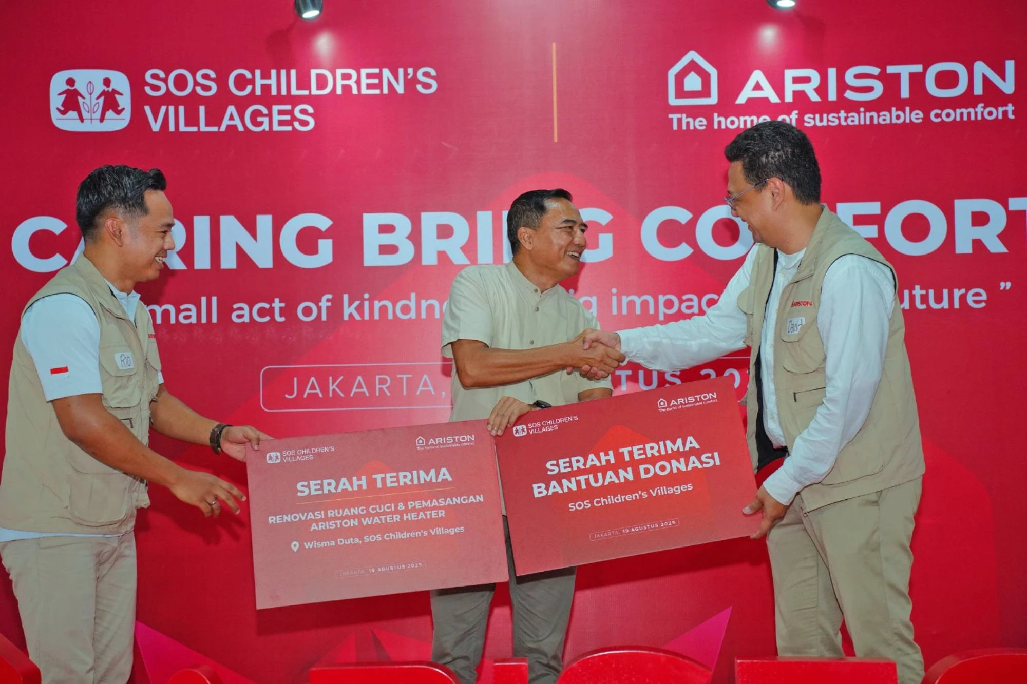 Ariston Indonesia Gulirkan CSR di SOS Children’s Village
