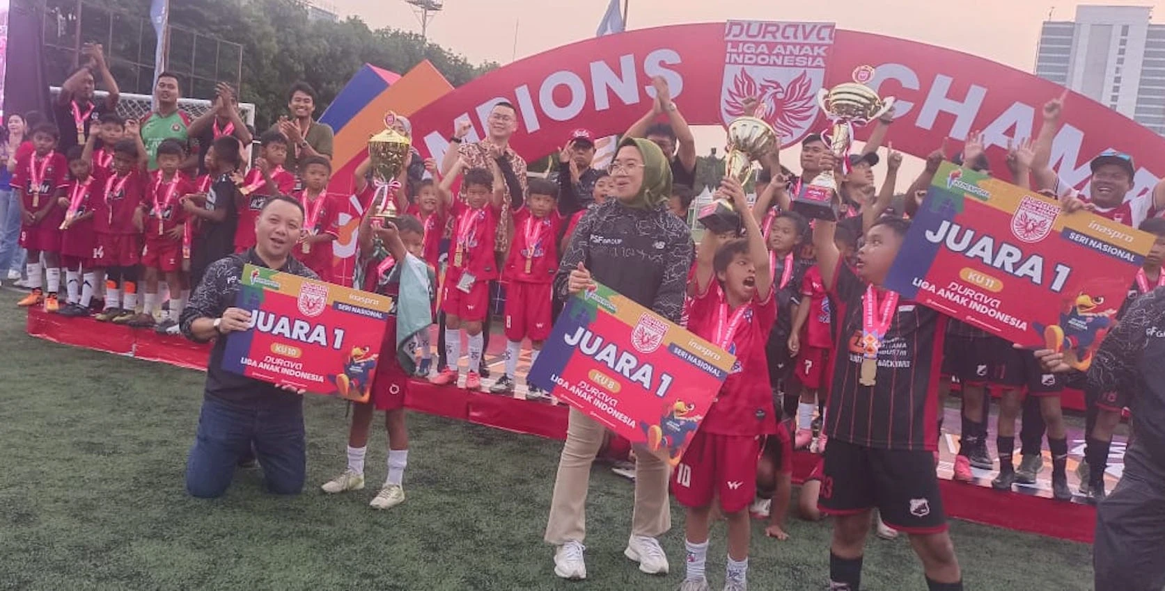 LPDUK-Inaspro Sukses Gelar Durava Liga Anak Indonesia 2025