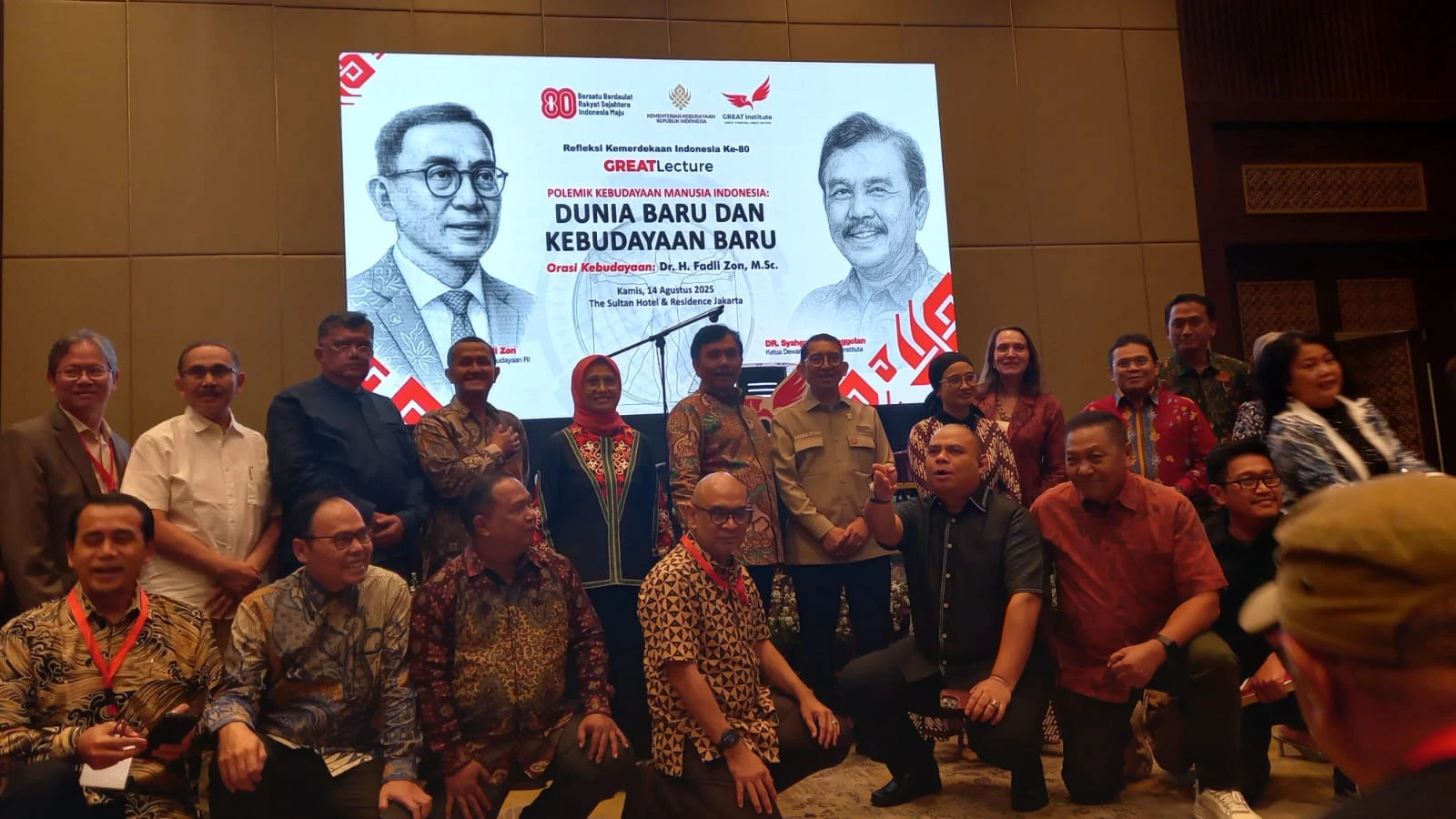 Menbud Fadli Zon: Indonesia Perlu Menemukan Kembali Identitasnya