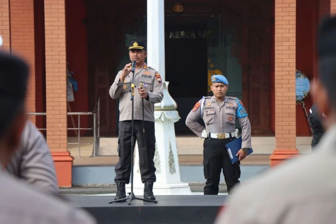 Polresta Pati Kerahkan 113 Personel Amankan Aksi Festival 1.000 Lilin