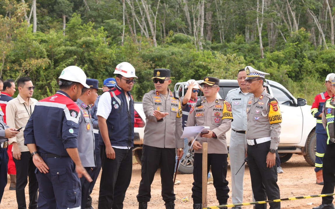 Persiapan Arus Mudik Lebaran 2025, Polres Banyuasin Cek Jalur Tol Kapal Betung