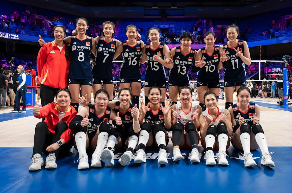 Klasemen Akhir VNL 2025 Putri Setelah China Menang Dramatis dari AS