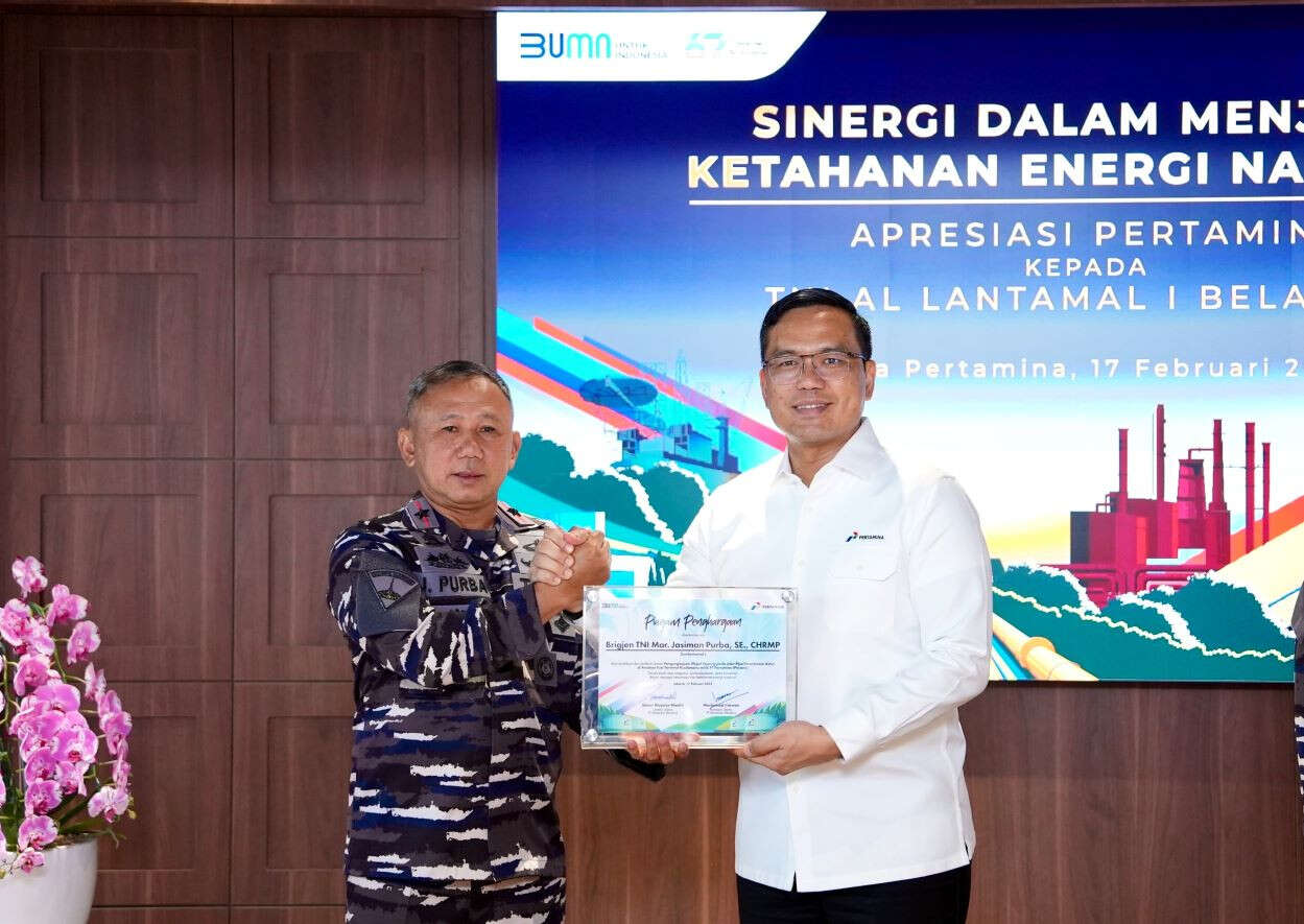 Ungkap Kasus Pencurian Avtur, Pertamina Beri Apresiasi ke Lantamal 1 Belawan