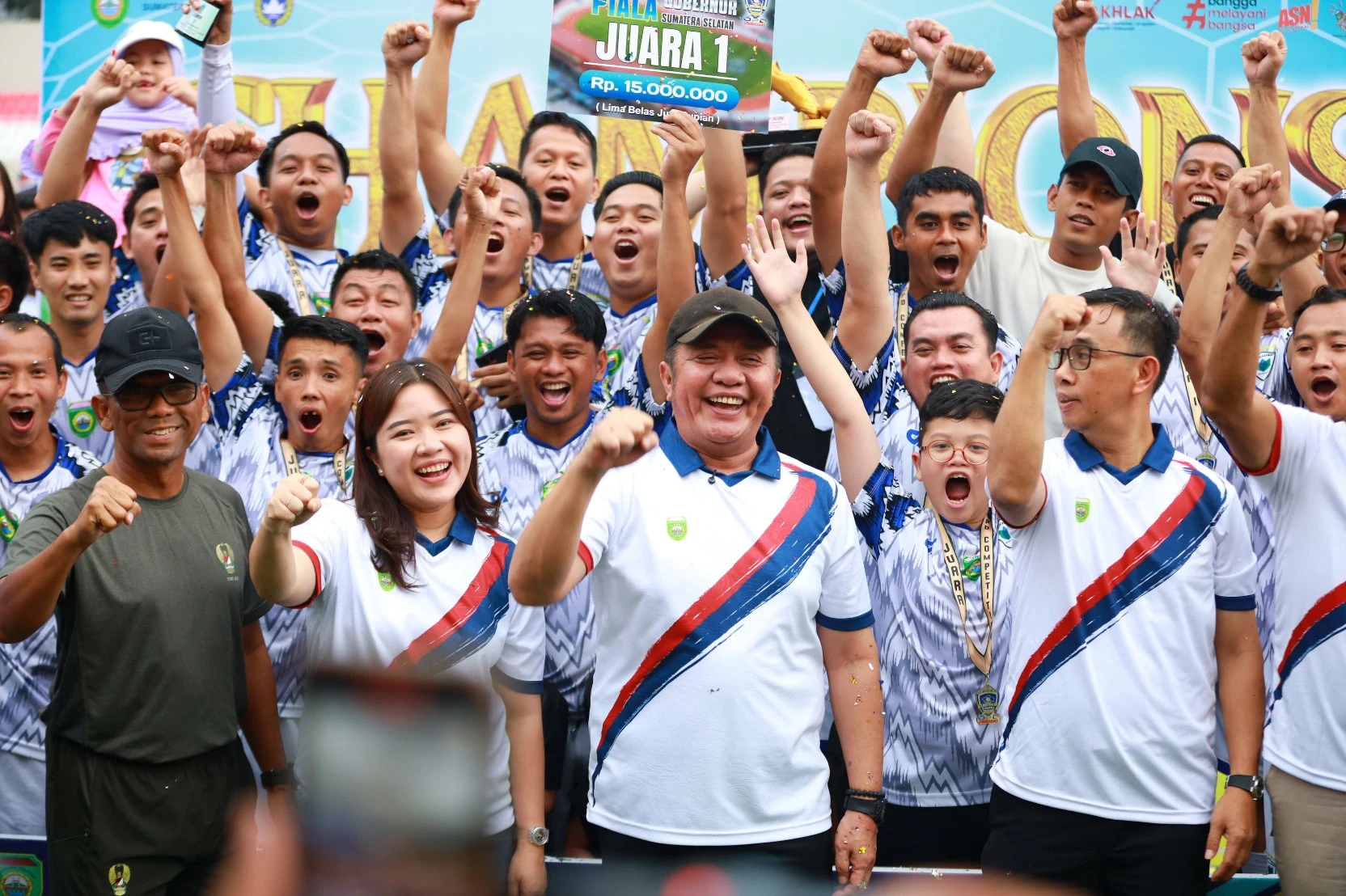 Piala Gubernur U-15 Resmi Dibuka, Herman Deru Siap Mencetak Bintang Sepak Bola Sumsel