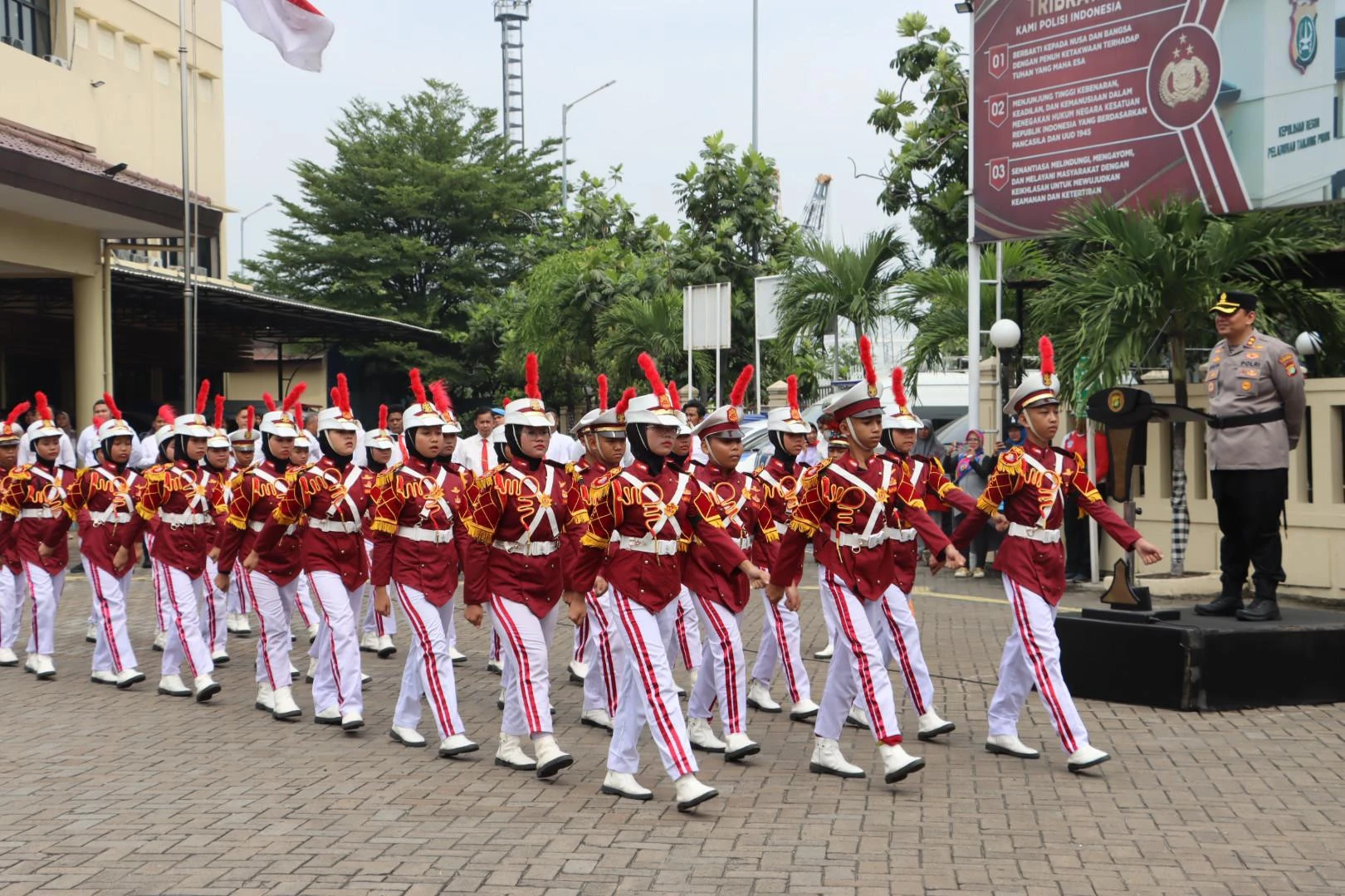 Polisi Cilik Polres Priok Tampil Memukau Apel Gabungan Hari ke-79 Bhayangkara