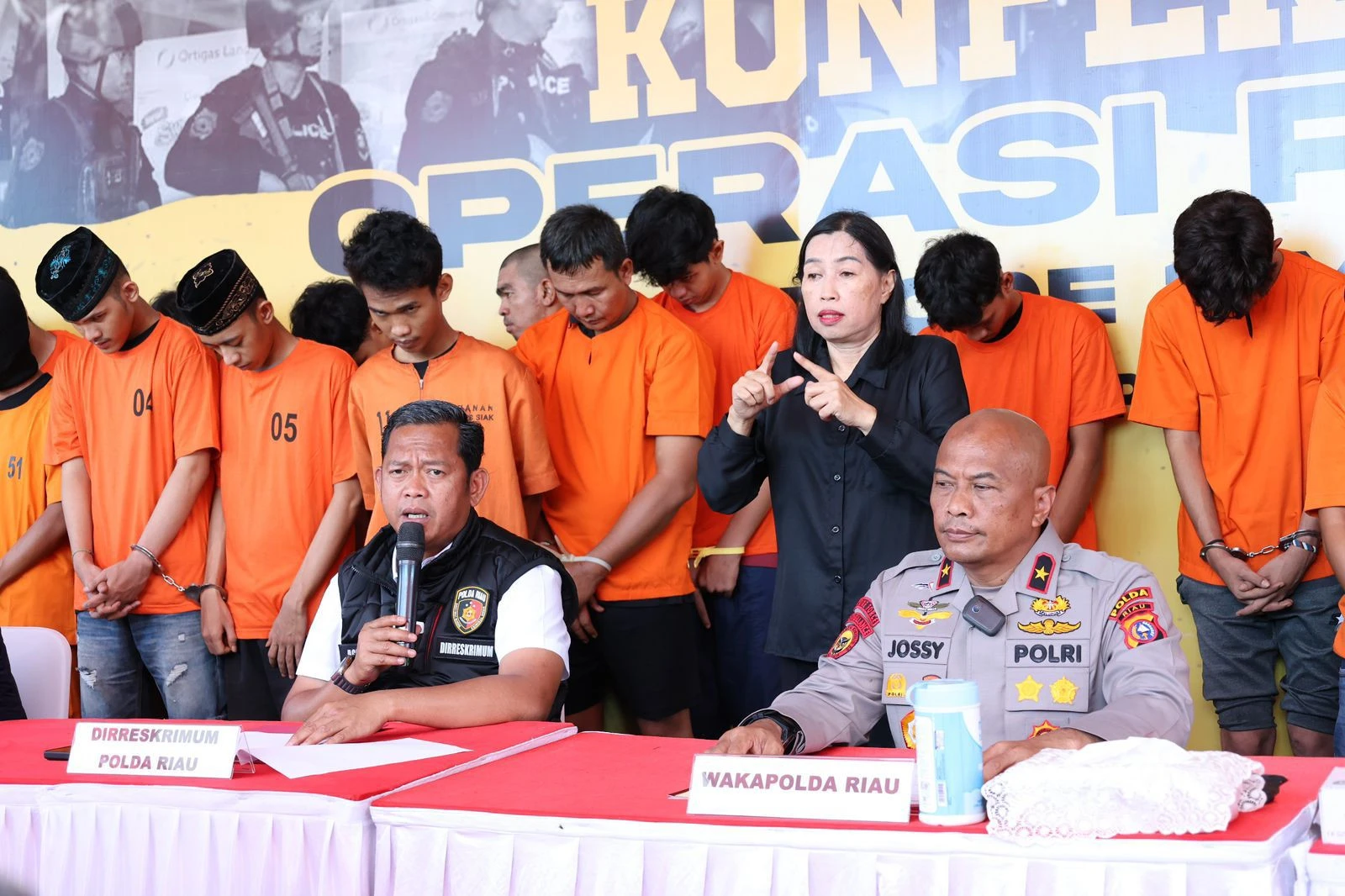 Polda Riau Ringkus 169 Preman, Ada 13 Pelajar Terlibat Aksi Anarkistis