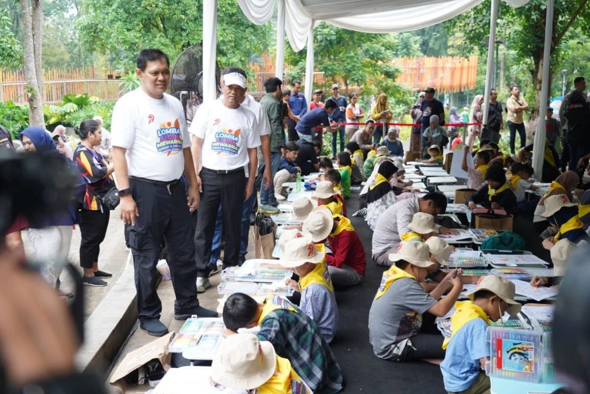 Peringati Hari Bhayangkara, Polri Gelar Lomba Melukis diikuti 160 Anak & Difabel