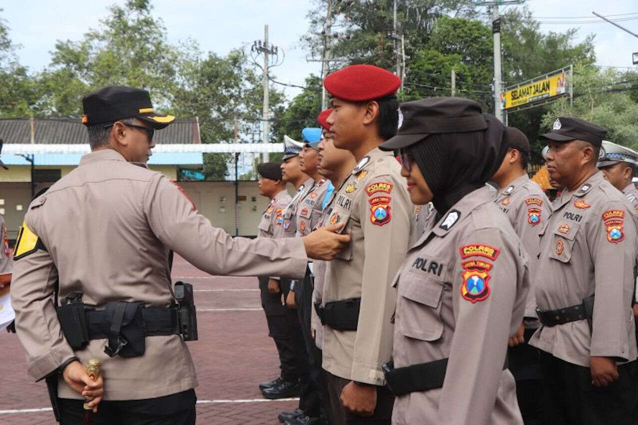 Sukses Jalani Program Diet Khusus, 60 Polisi Trenggalek Diganjar Penghargaan