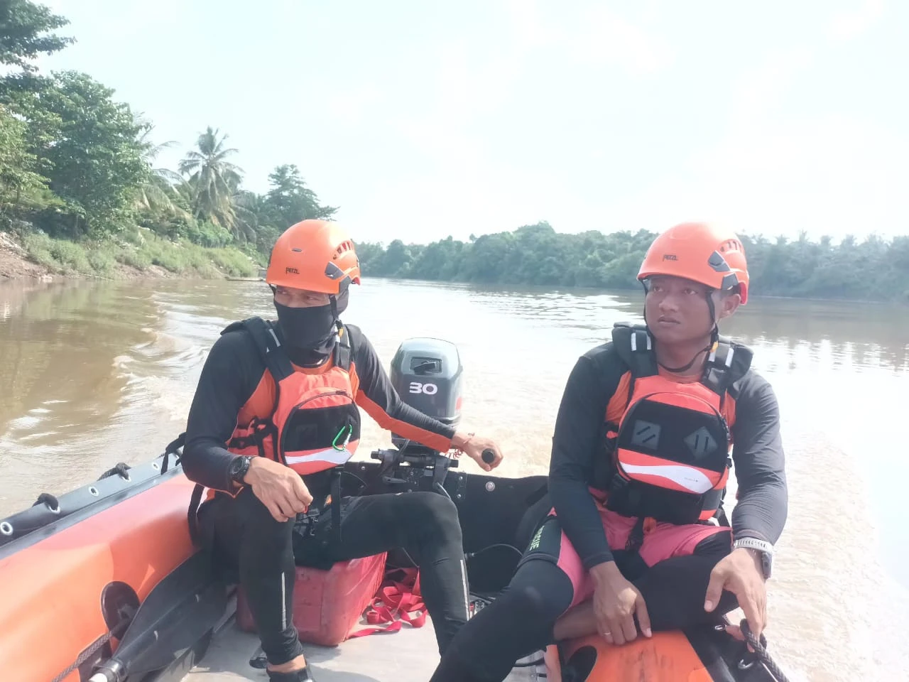 Saidin Ali Diduga Tenggelam di Sungai Musi, Tim SAR Lakukan Pencarian