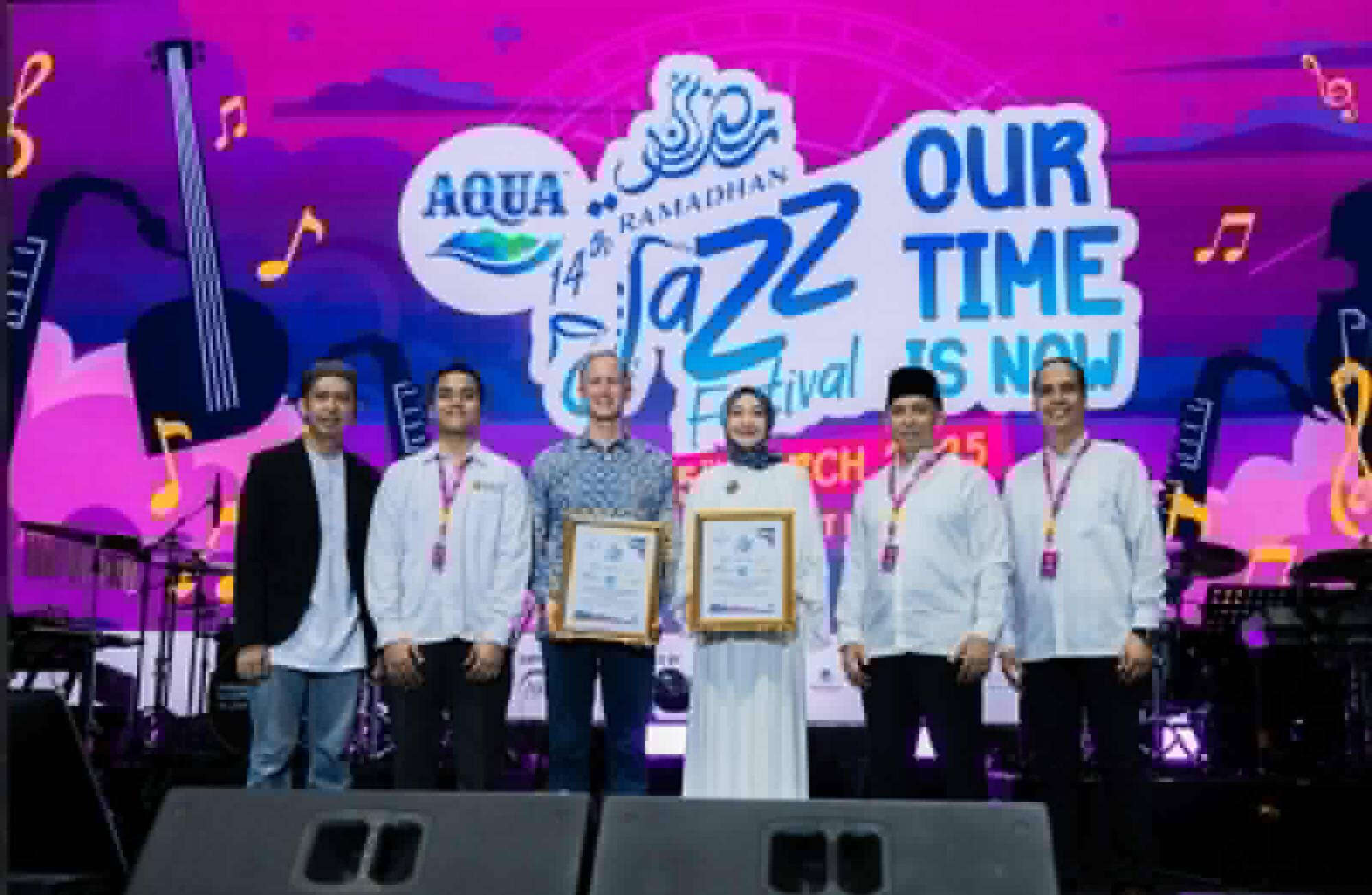 Dukung Ramadhan Jazz Festival 2025, AQUA Sebar Kebaikan & Kebersamaan