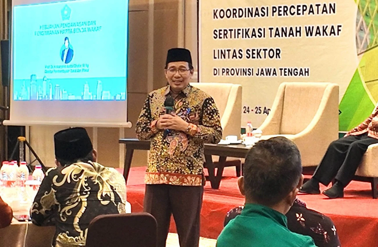 Kemenag Percepat Sertifikasi Tanah Wakaf di Jateng, 53% Sudah Bersertifikat
