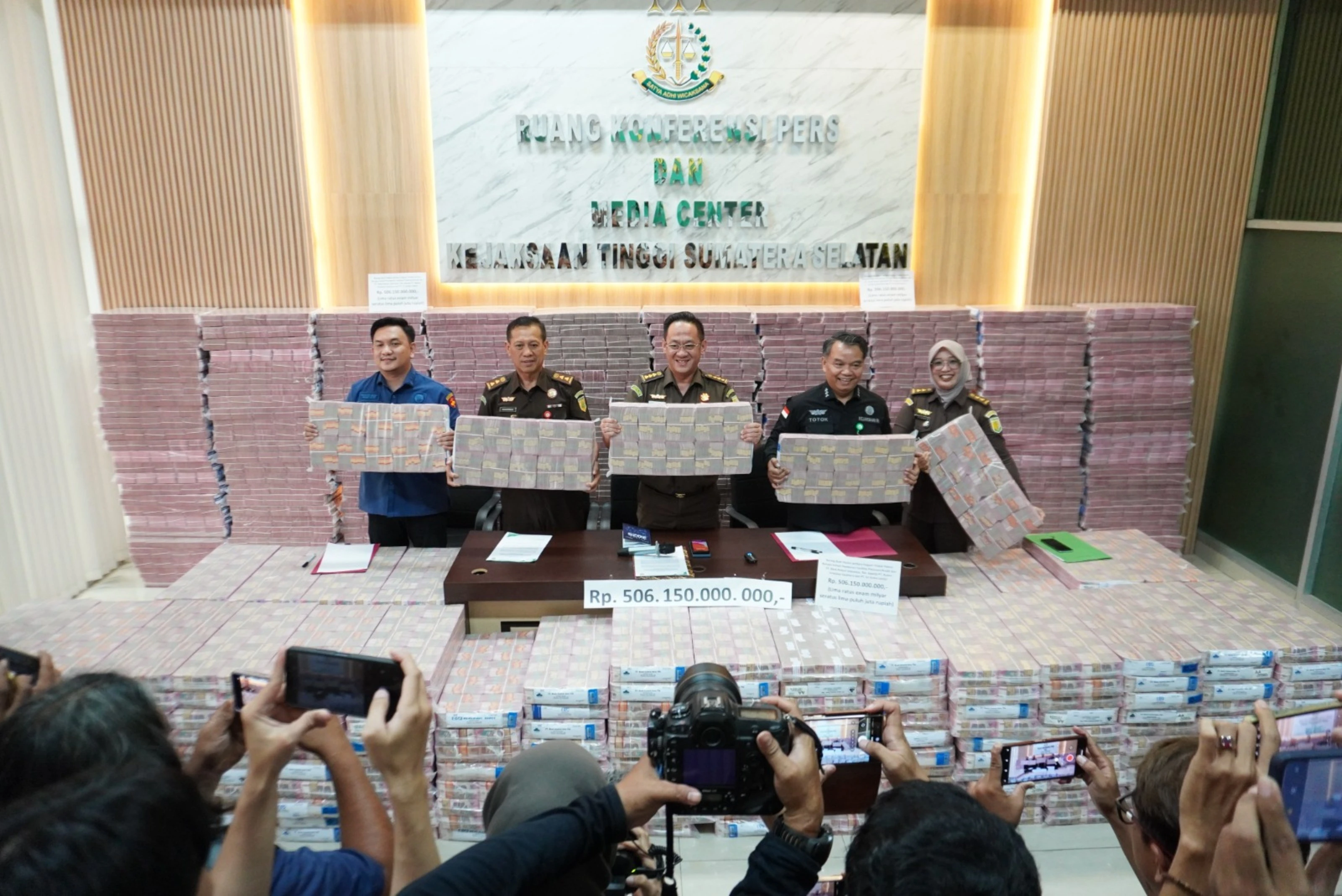Usut Dugaan Korupsi di Bank BUMN, Kejati Sumsel Sita Uang Rp 506 M