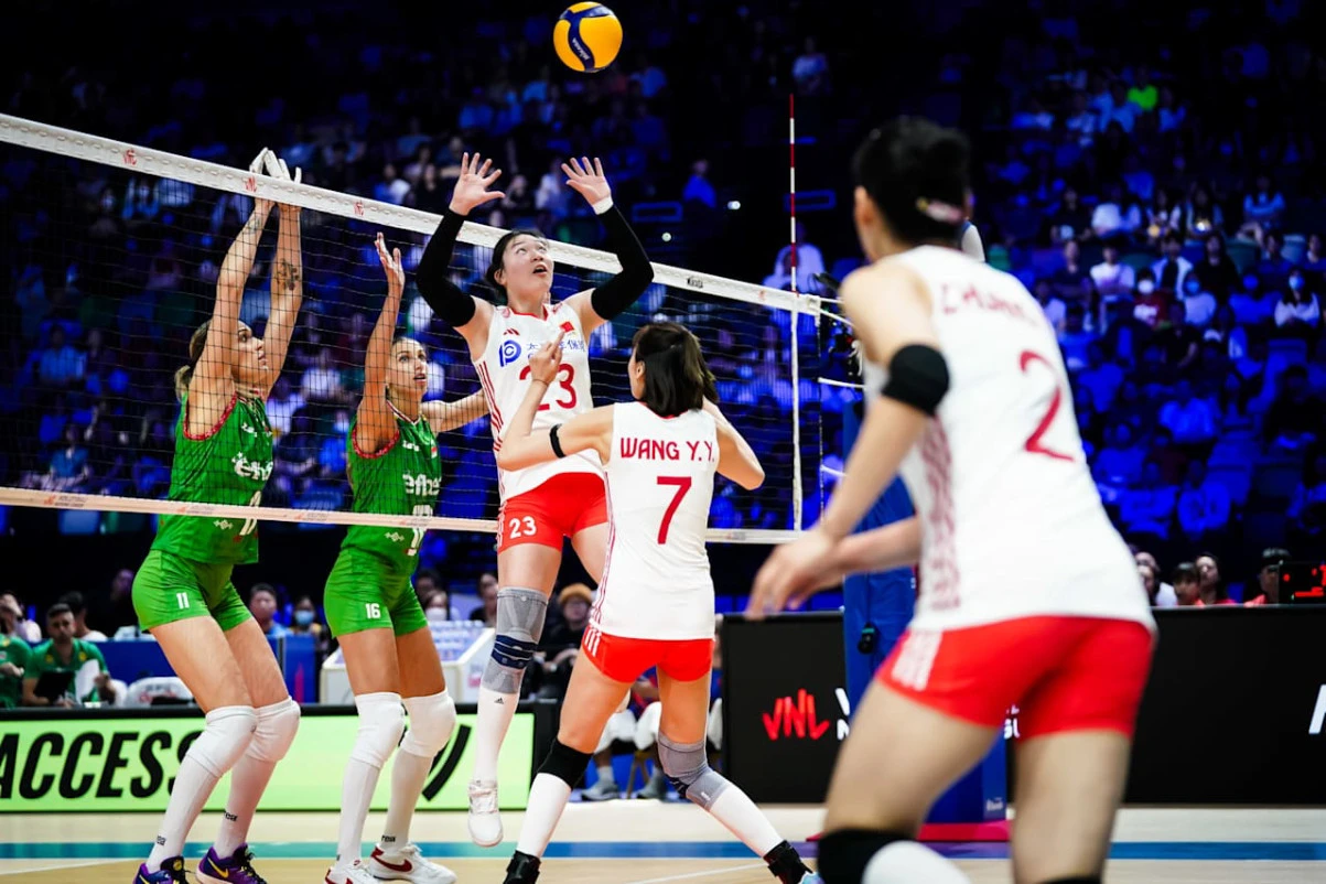 Klasemen VNL 2025 Putri: China Nyaris Malu