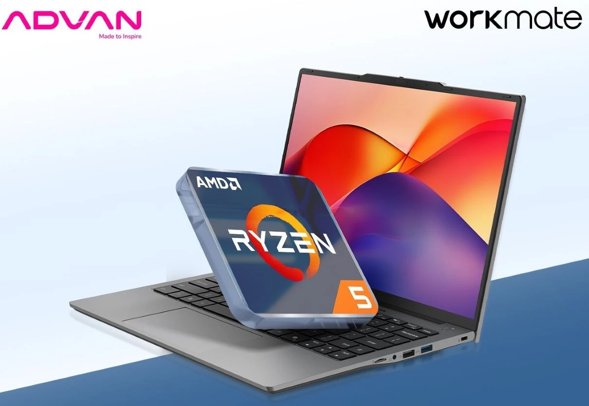 Advan Workmate, Laptop Baru yang Dirancang untuk Mahasiswa, Sebegini Harganya