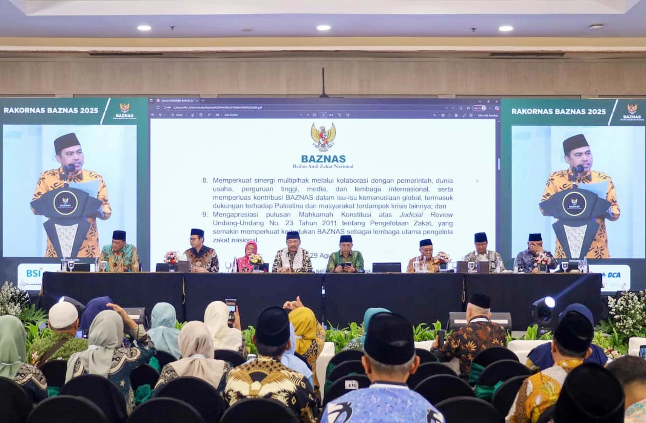 Rakornas BAZNAS 2025 Hasilkan 9 Resolusi Perkuat Tata Kelola Zakat Dukung Asta Cita