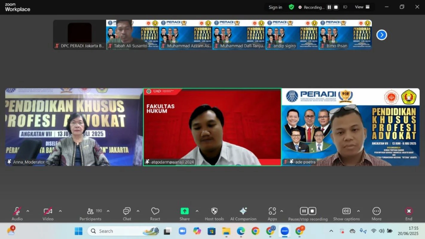 PBH Peradi Jadi Daya Tarik Bagi Para Advokat Muda