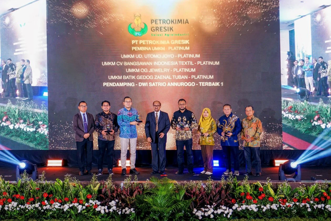 Wujud Nyata Pembinaan UMKM, Petrokimia Gresik Raih Penghargaan Tertinggi