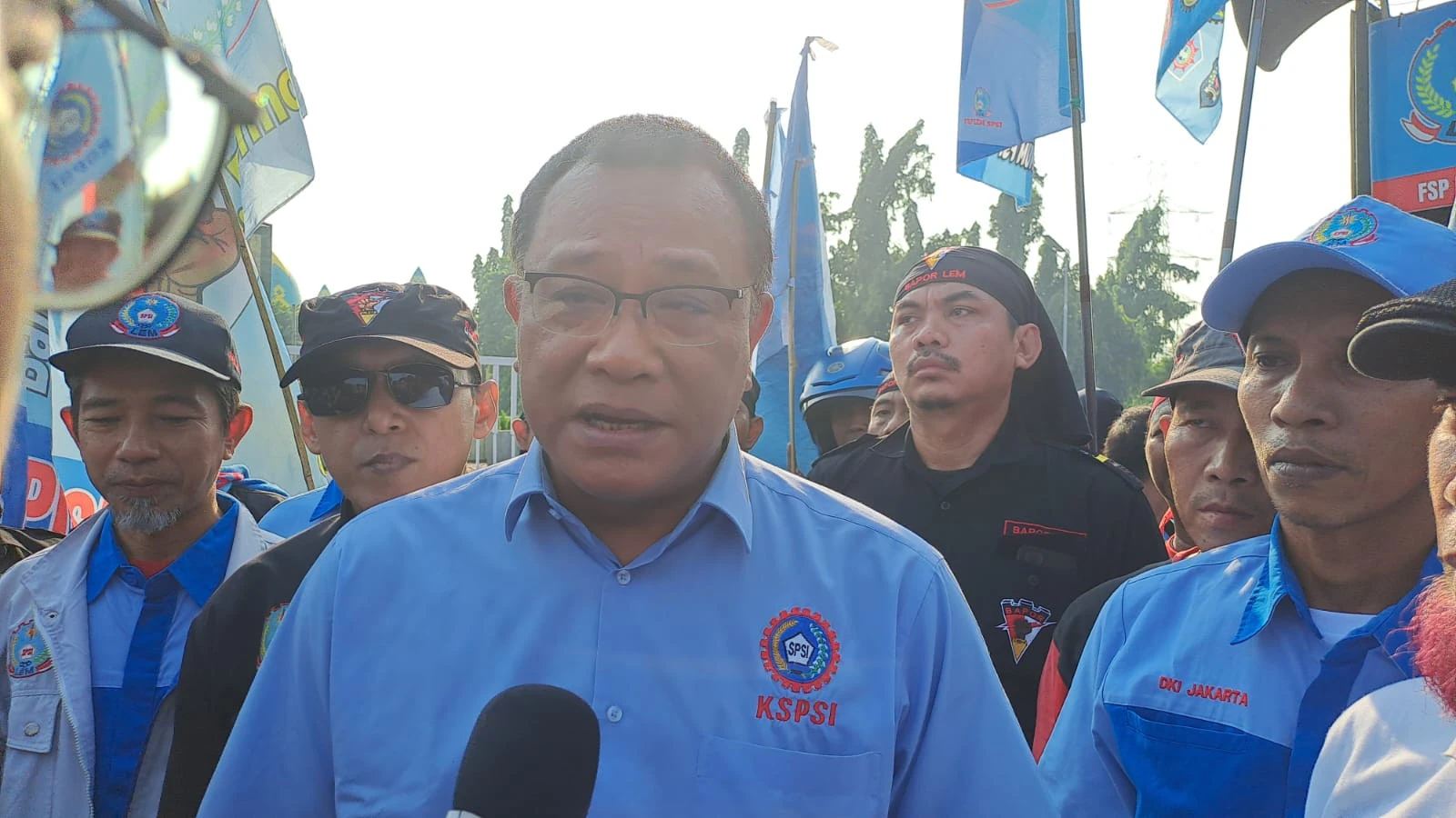 KSPSI Pilih Dialog, Jumhur Hidayat: Ngapain Ikut Demo 28 Agustus
