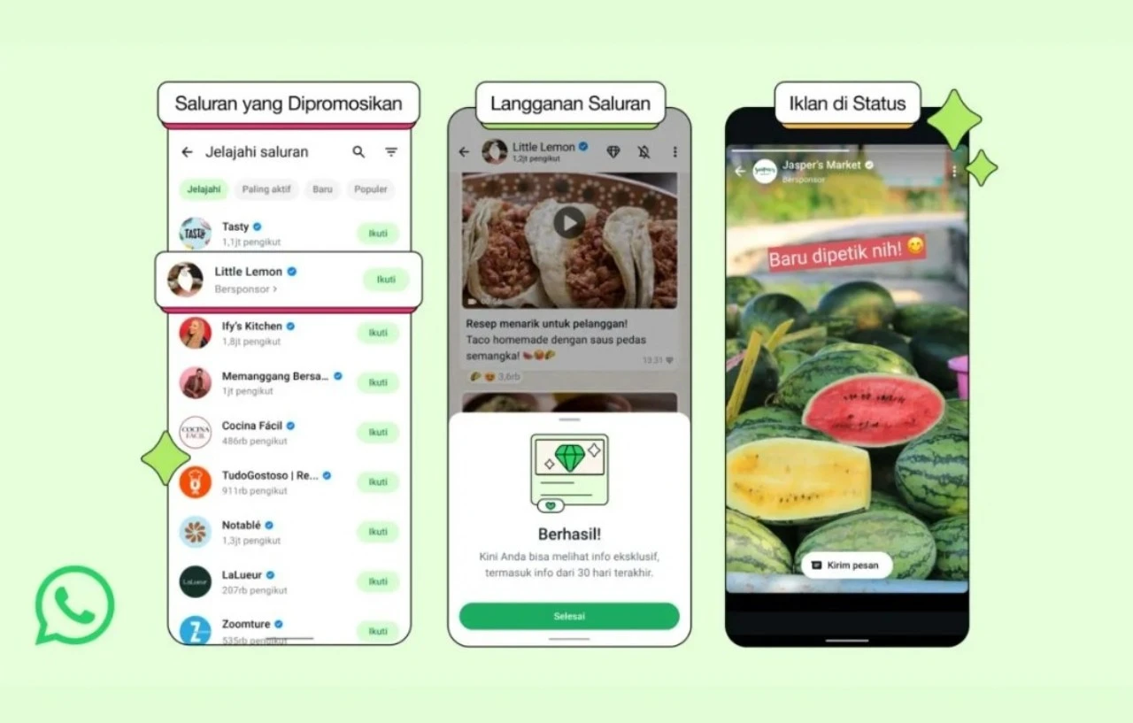 WhatsApp Memperkenalkan 3 Fitur Baru, Simak Nih!